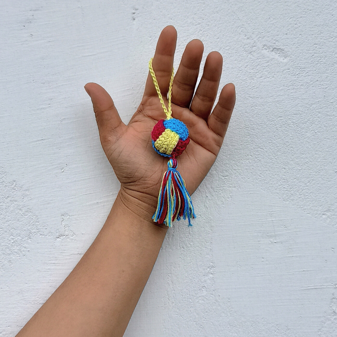 Handmade Amigurumi Crochet Ball Tassel | Style 2 | Home BAEsic