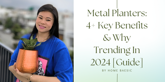 Metal Planters: 4+ Key Benefits & Why Trending In 2024 [Guide]