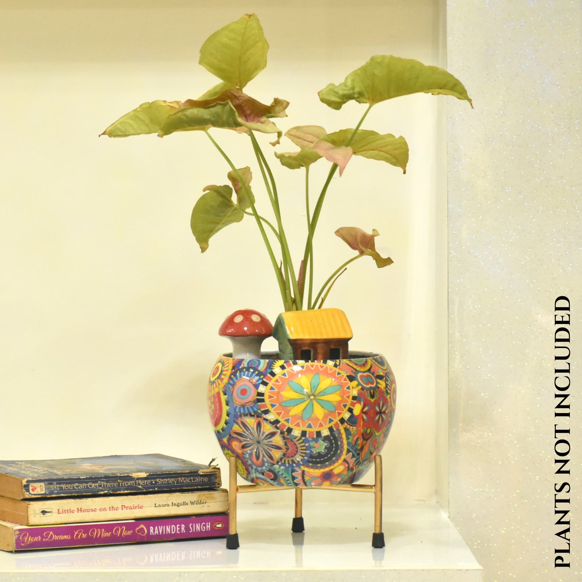 Muticolor design metal planter indoor home & garden | Home BAEsic