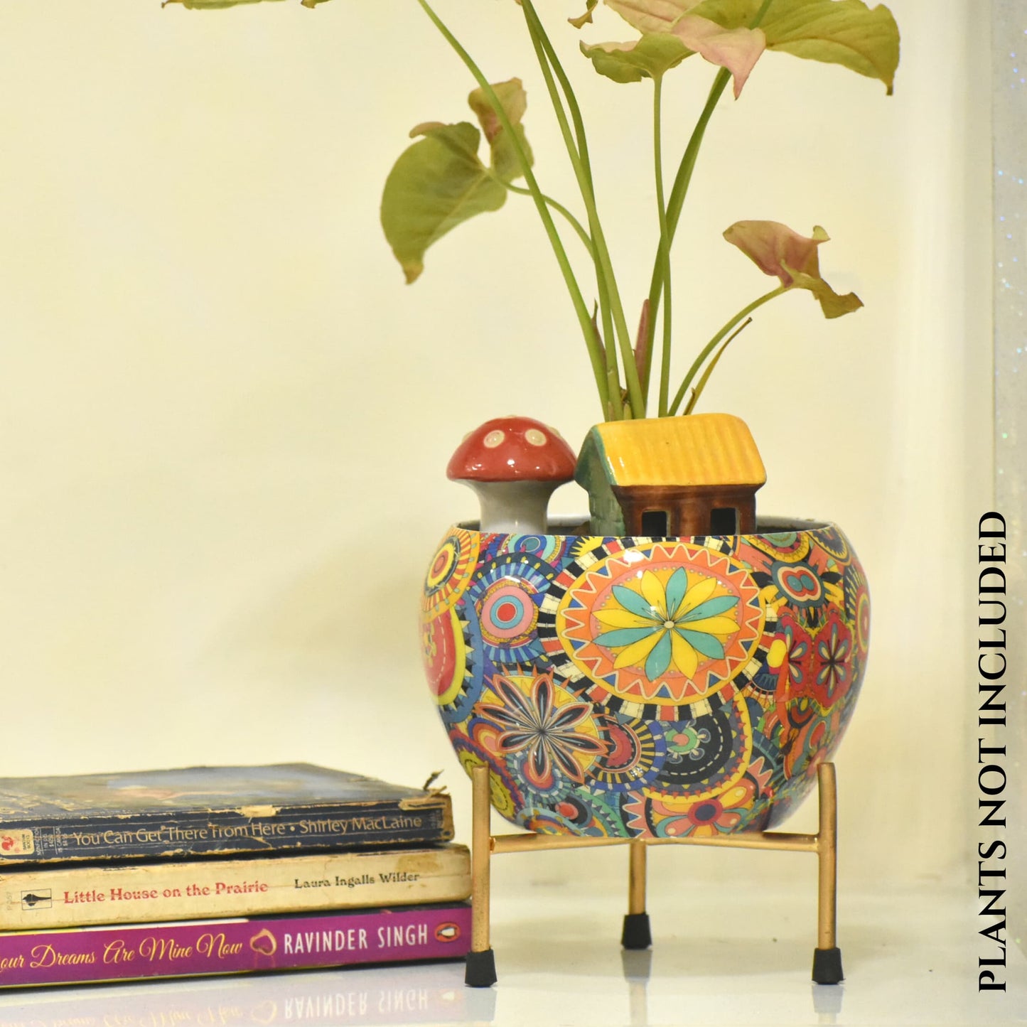 Muticolor design metal planter indoor home & garden | Home BAEsic