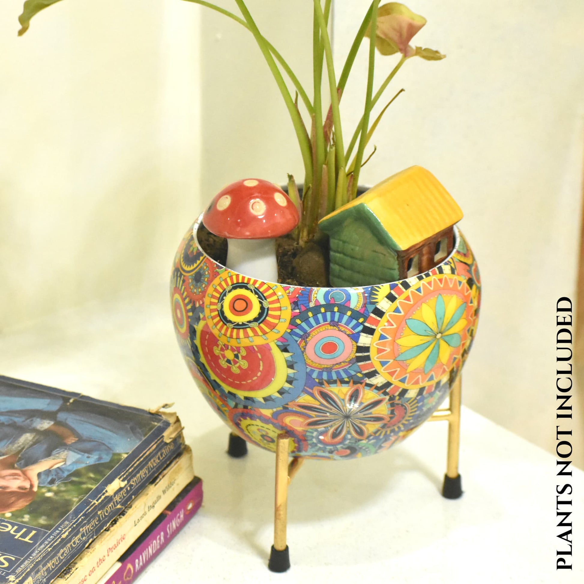 Muticolor design metal planter indoor home & garden | Home BAEsic