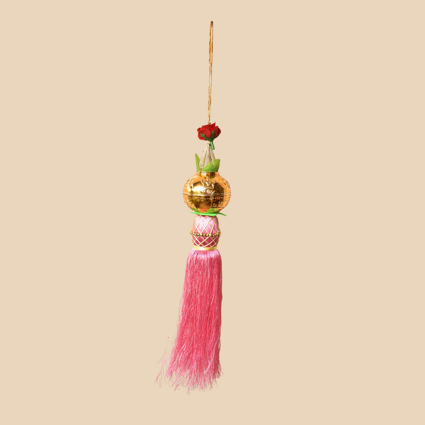Handmade Om Design Toran Bandhanwar - Multicolor Hanging Diwali & Festive Decor