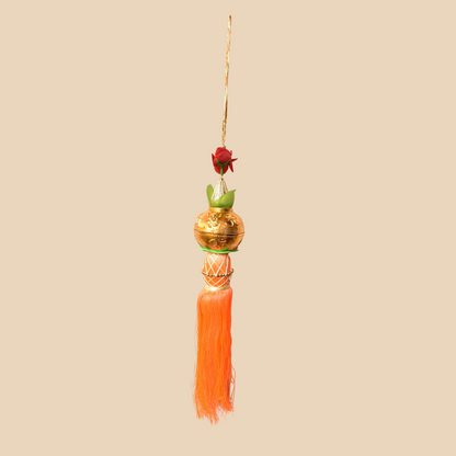 Handmade Om Design Toran Bandhanwar - Multicolor Hanging Diwali & Festive Decor