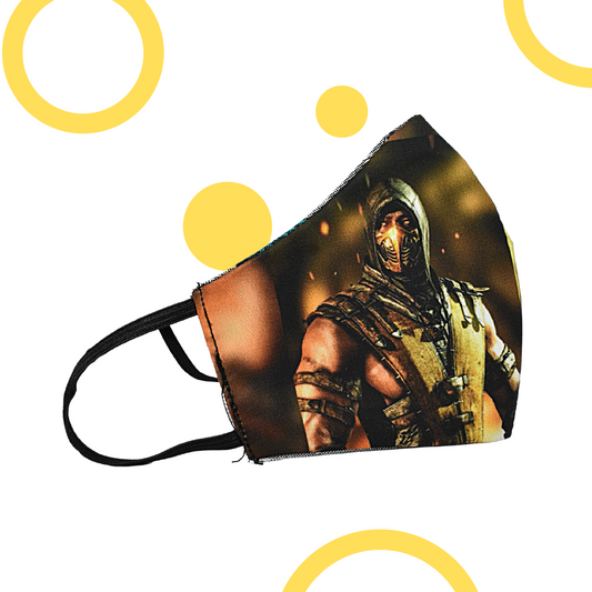 Scorpion Mask For Kids - Unisex - Reusable & Washable (PACK OF 3)